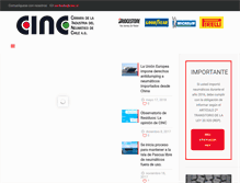 Tablet Screenshot of cinc.cl